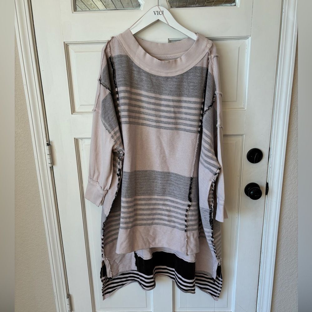 NWT FREE PEOPLE WE THE FREE Off The Shelf Maxi Top Long Sleeve - Picture 4 of 7
